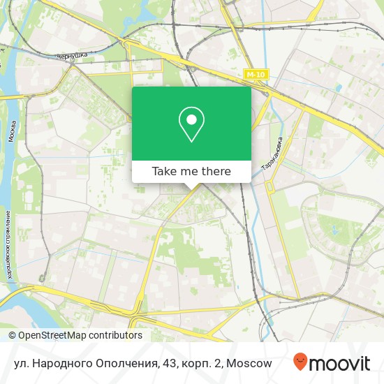 ул. Народного Ополчения, 43, корп. 2 map