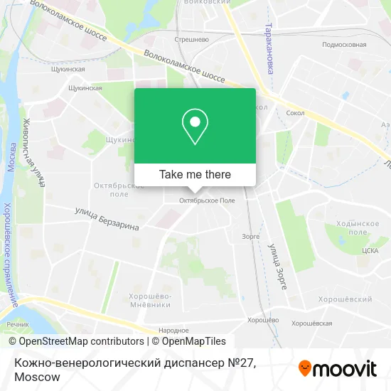 Кожно-венерологический диспансер №27 map