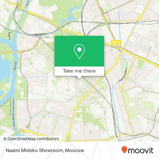 Naami Moloko Showroom map