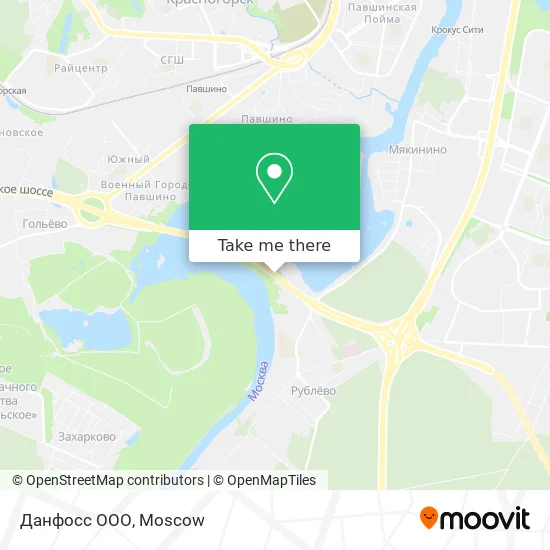 Данфосс ООО map