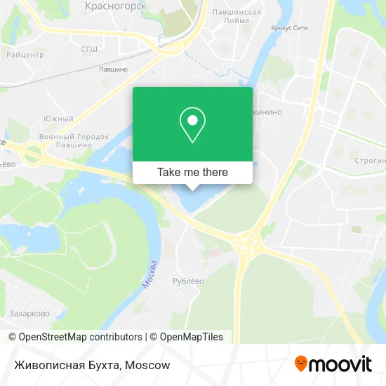 Живописная Бухта map