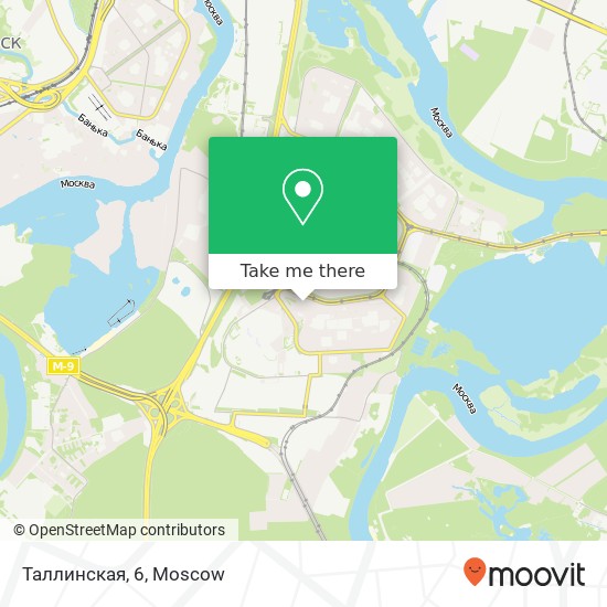 Таллинская, 6 map