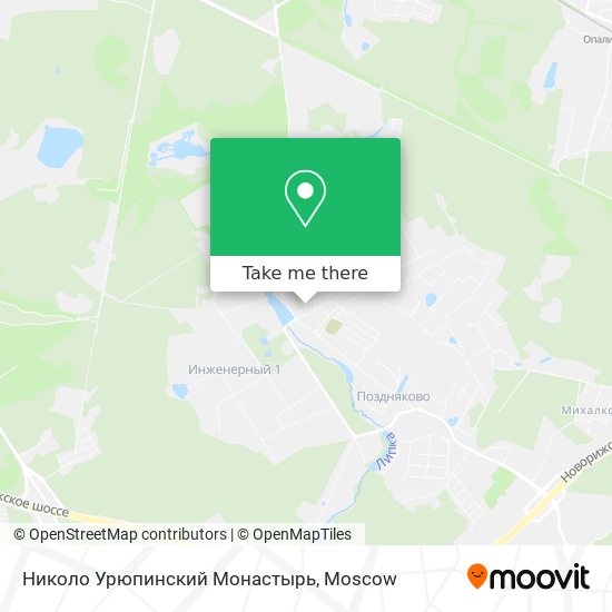 Николо Урюпинский Монастырь map