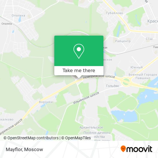 Mayflor map
