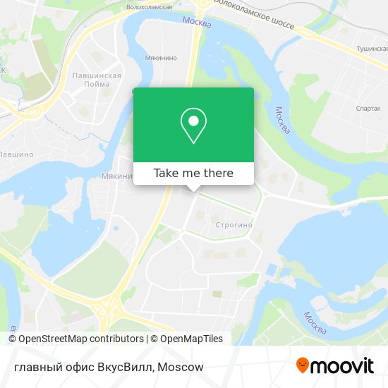 главный офис ВкусВилл map