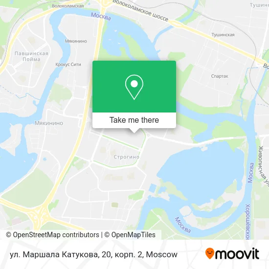 ул. Маршала Катукова, 20, корп. 2 map