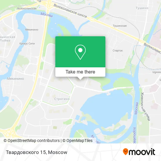 Твардовского 15 map