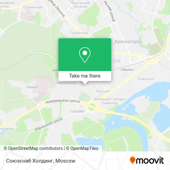 Союзснаб Холдинг map