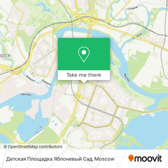 Детская Площадка Яблоневый Сад map