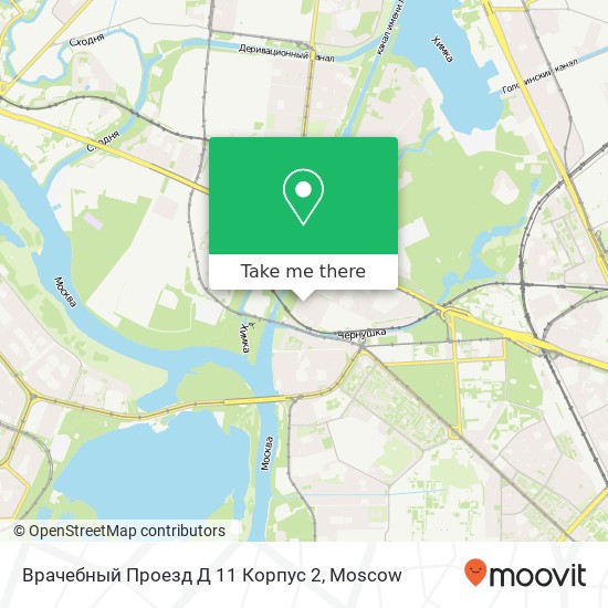 Врачебный Проезд Д 11 Корпус 2 map