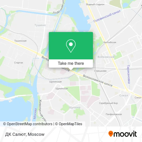 ДК Салют map