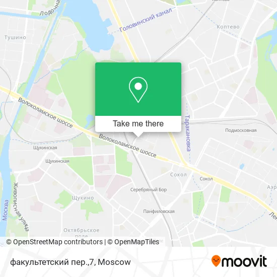 факультетский пер.,7 map