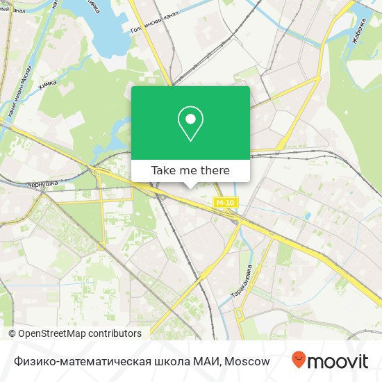 Физико-математическая школа МАИ map