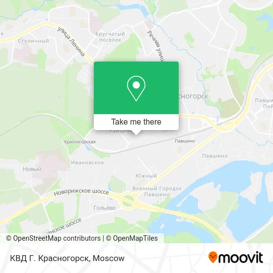 КВД Г. Красногорск map