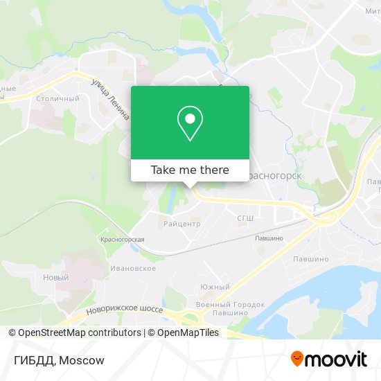 ГИБДД map