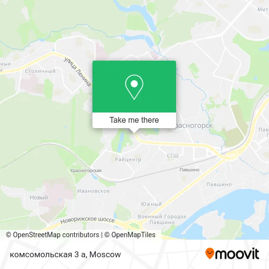 комсомольская 3 а map