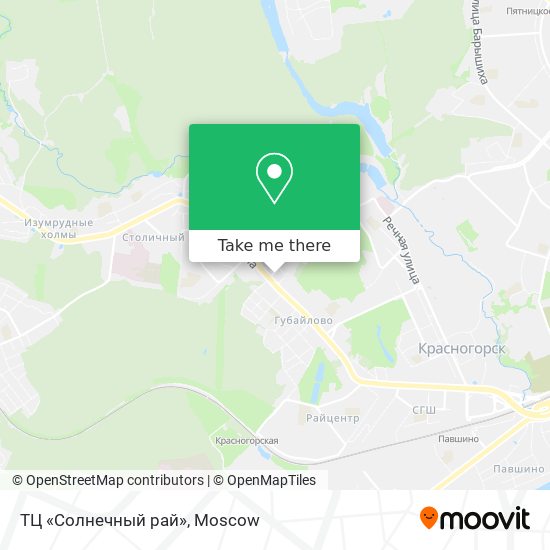 ТЦ «Солнечный рай» map