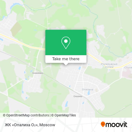ЖК «Опалиха O₂» map