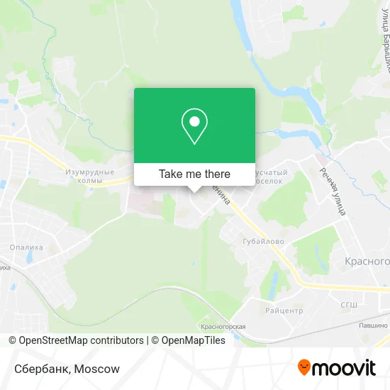 Сбербанк map