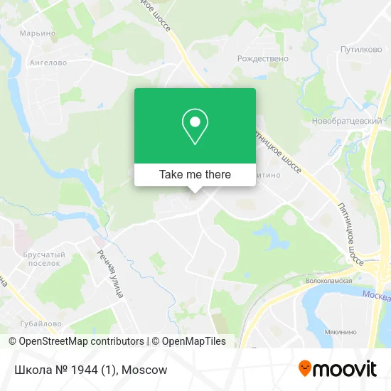 Школа № 1944 map