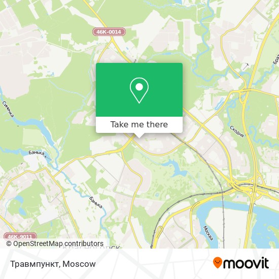 Травмпункт map