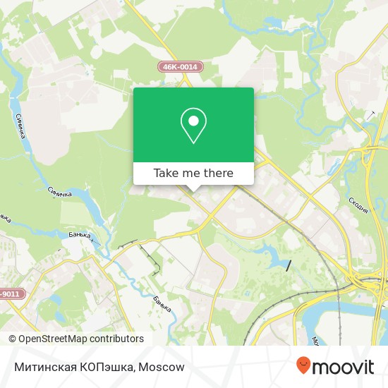 Митинская КОПэшка map