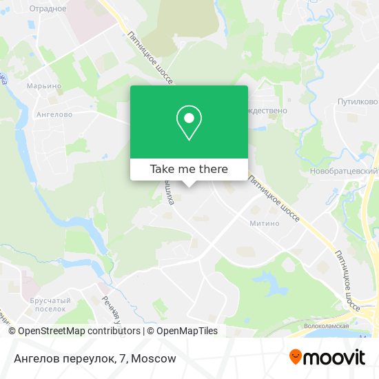 Ангелов переулок,  7 map