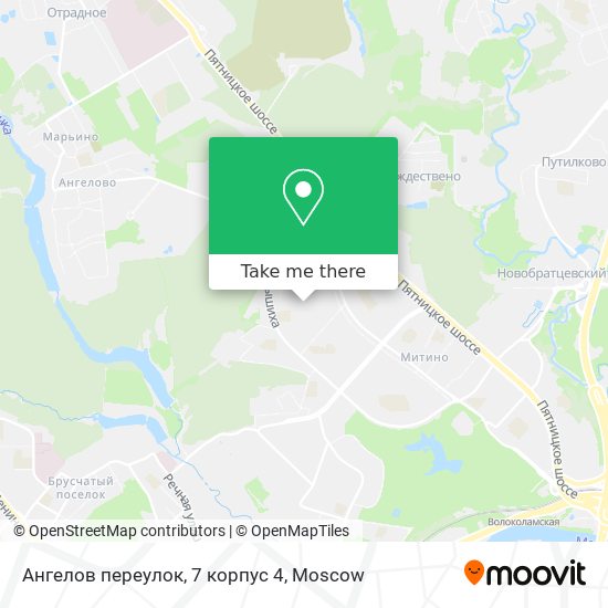 Ангелов переулок, 7 корпус 4 map