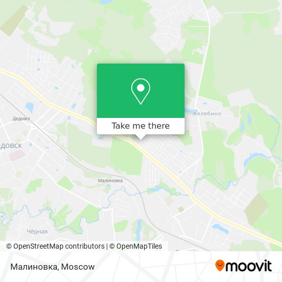 Малиновка map