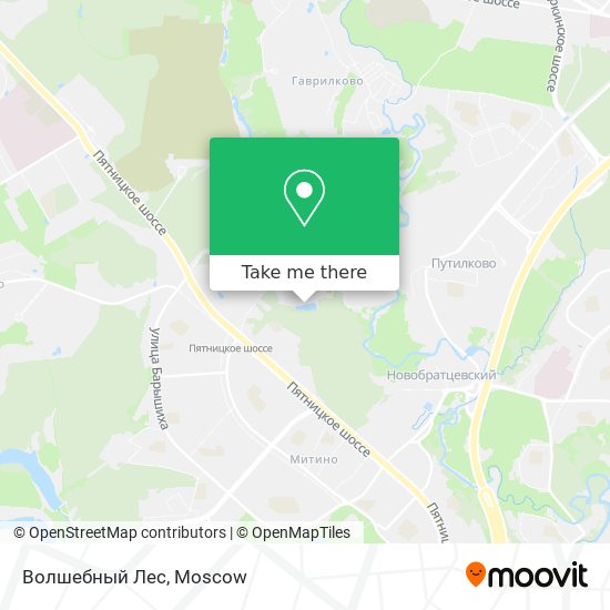 Волшебный Лес map