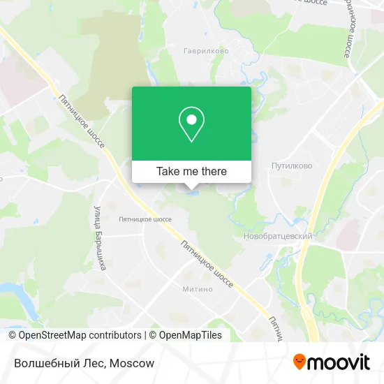 Волшебный Лес map