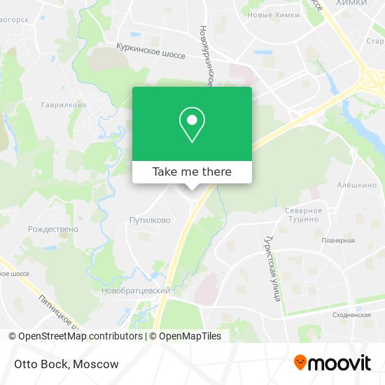 Otto Bock map