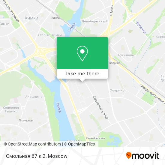 Смольная 67 к 2 map
