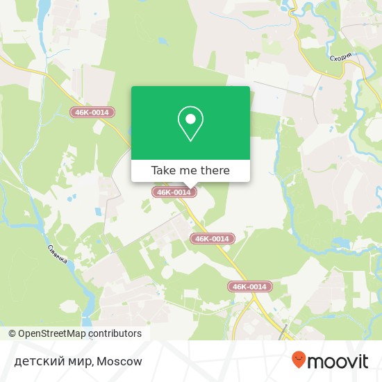 детский мир map