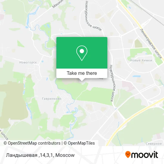 Ландышевая ,14,3,1 map