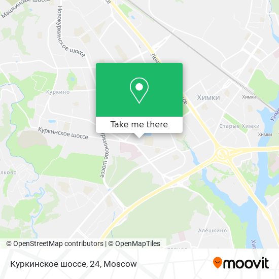 Куркинское шоссе, 24 map