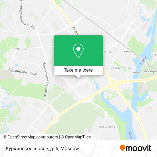 Куркинское шоссе, д. 6 map