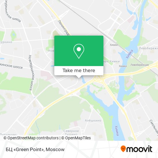 БЦ «Green Point» map