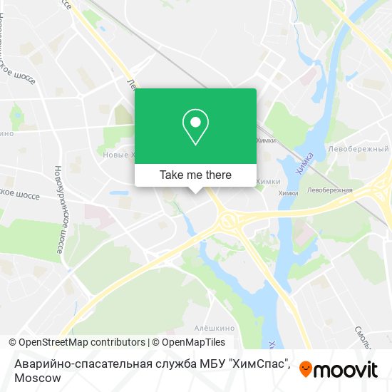 Аварийно-спасательная служба МБУ "ХимСпас" map