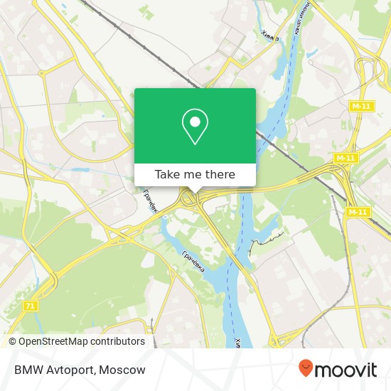 BMW Avtoport map