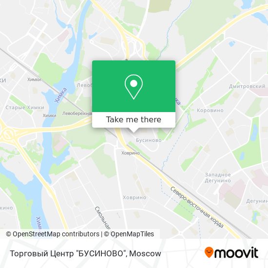 Торговый Центр "БУСИНОВО" map