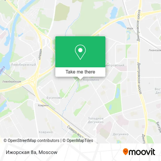 Ижорская 8а map