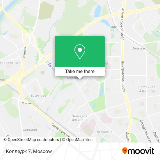Колледж 7 map
