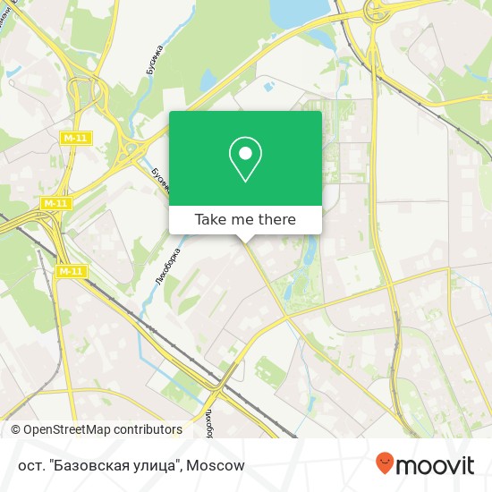 ост. "Базовская улица" map