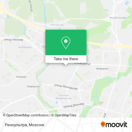Реноультра map