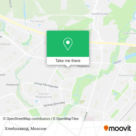 Хлебозавод map