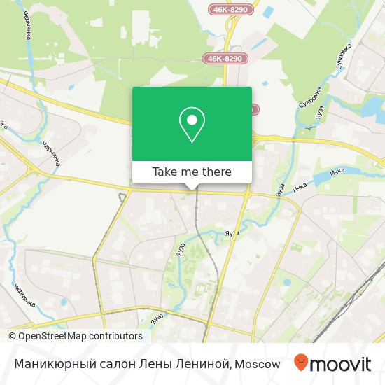 Маникюрный салон Лены Лениной map