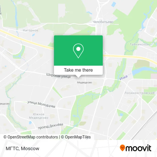 МГТС map
