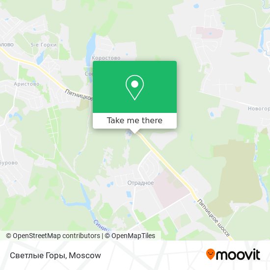 Светлые Горы map