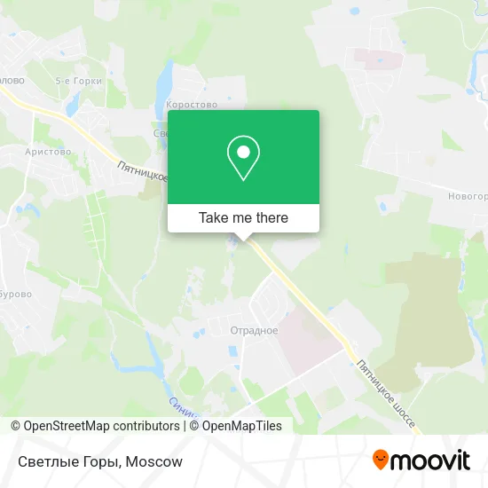 Светлые Горы map